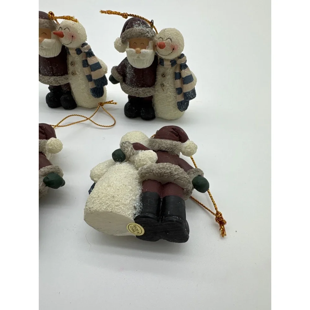 Santa and snowman ornament.‎ 4